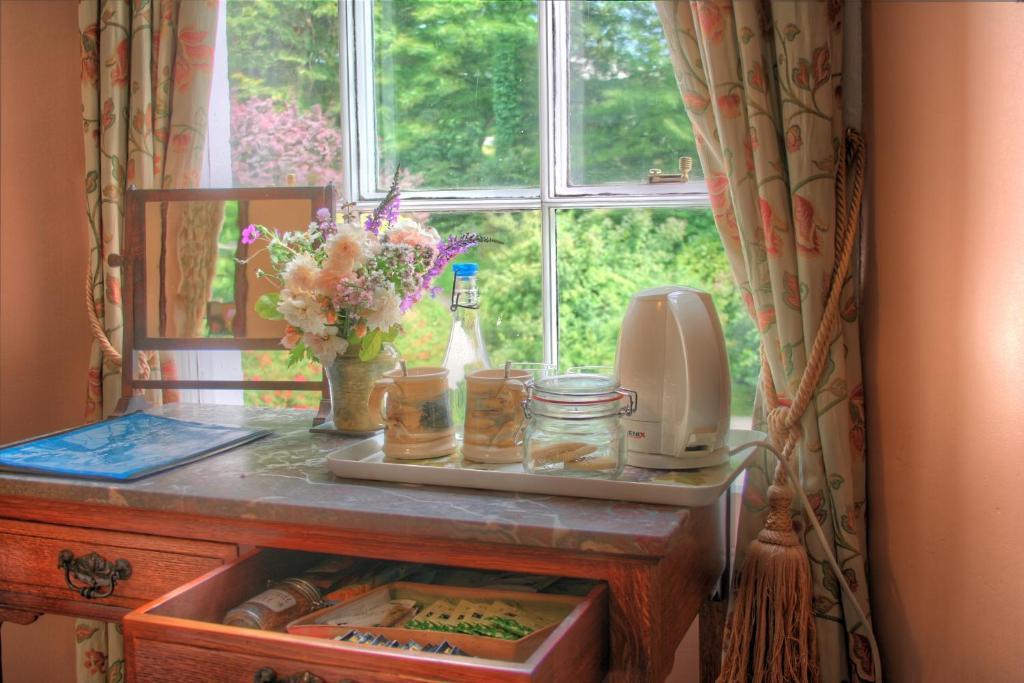 The Old Rectory Bed and Breakfast Boscastle Δωμάτιο φωτογραφία